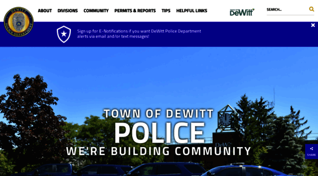 townofdewittpolice.com