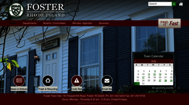 townoffoster.com