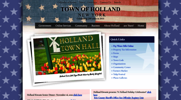 townofhollandny.com
