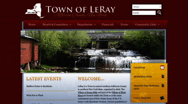 townofleray.org