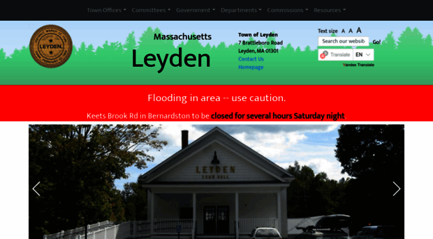 townofleyden.com