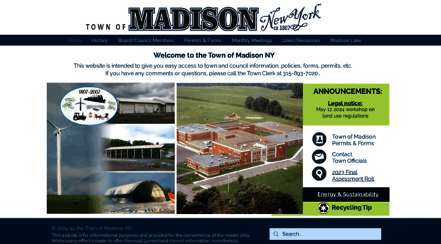 townofmadisonny.org