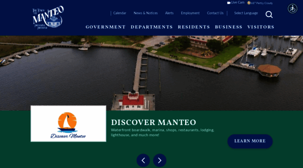 townofmanteo.com