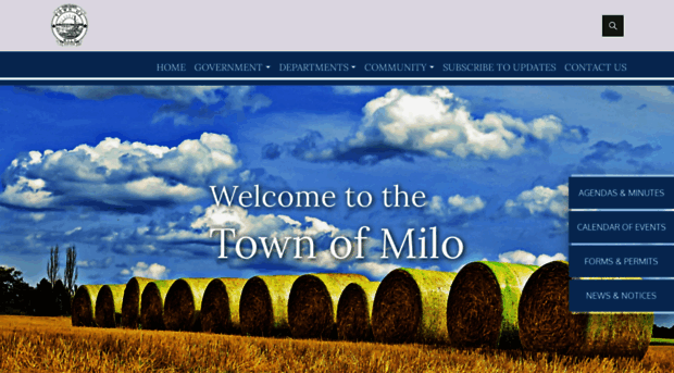 townofmilo.com