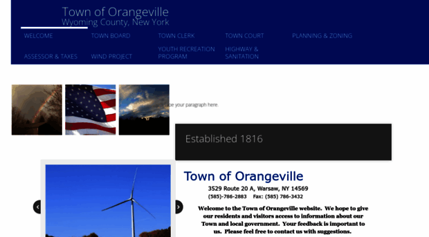 townoforangeville.org