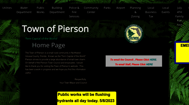 townofpierson.org