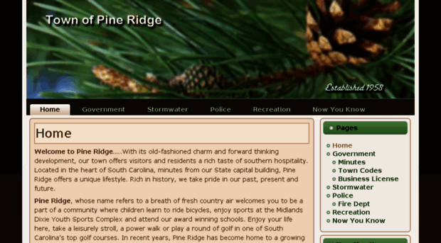 townofpineridgesc.com