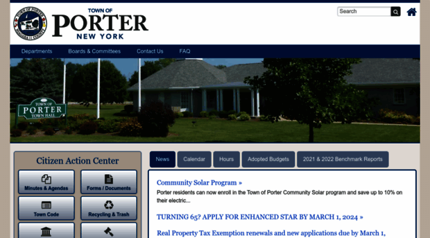 townofporter.net