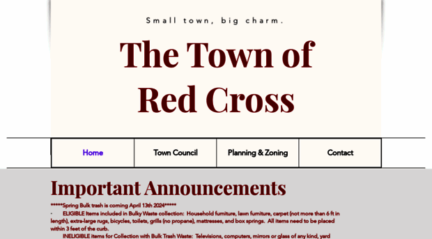 townofredcross.com