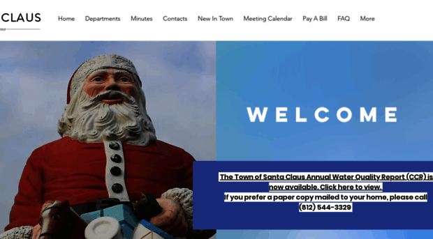 townofsantaclaus.com