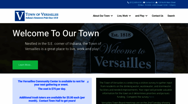 townofversailles.com