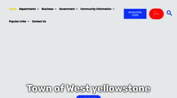 townofwestyellowstone.com