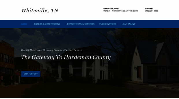 townofwhiteville.com