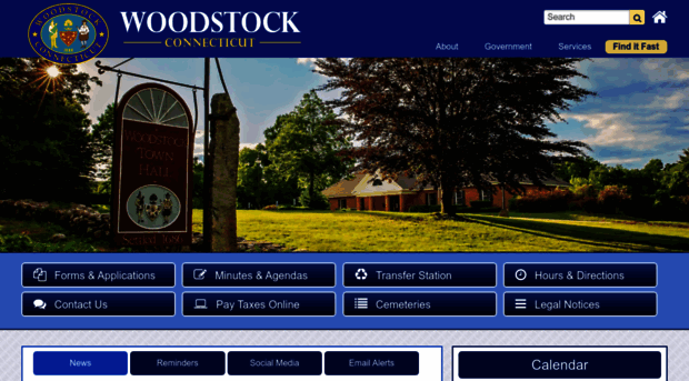 townofwoodstock.com