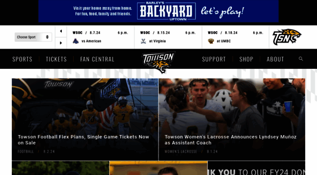 towsontigers.com