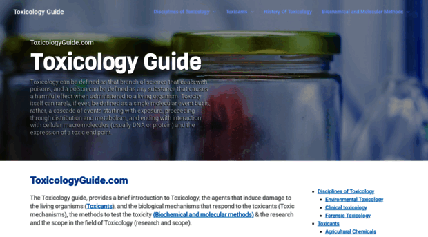 toxicologyguide.com