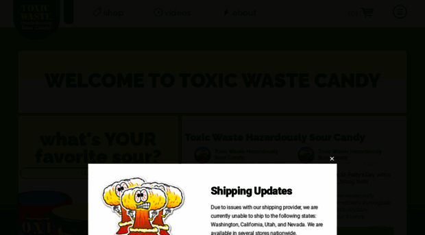 toxicwastecandy.com