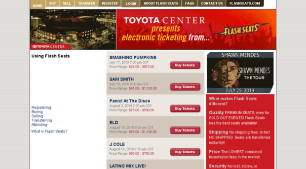 toyotacentertix.flashseats.com