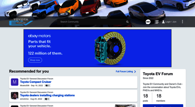 toyotaevforum.com