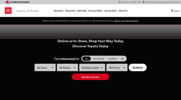 toyotaofbowie.com