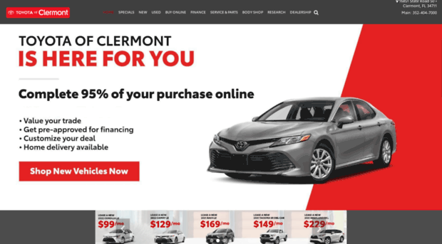 toyotaofclermont.com