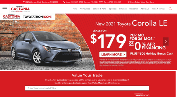 toyotaofgastonia.com