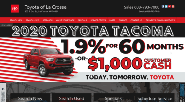 toyotaoflacrosse.com