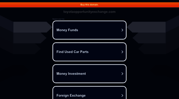 toyotaopportunityexchange.com