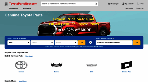 toyotapartsnow.com