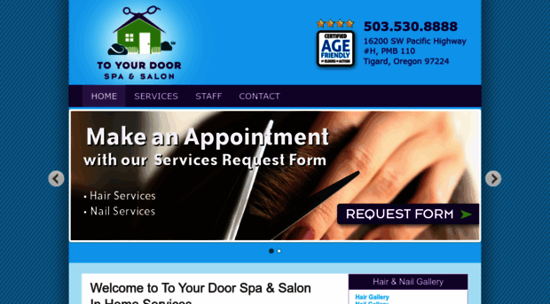 toyourdoorspaandsalon.com