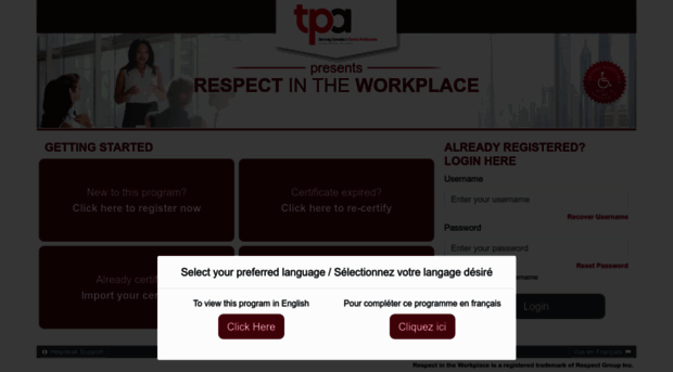tpacanadaworkplace.respectgroupinc.com