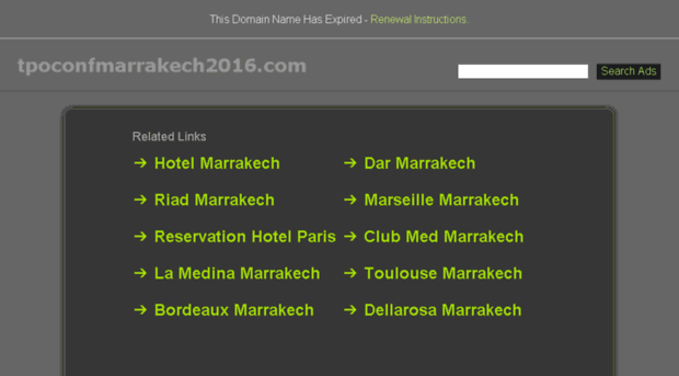 tpoconfmarrakech2016.com