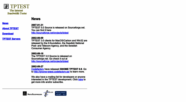 tptest.sourceforge.net