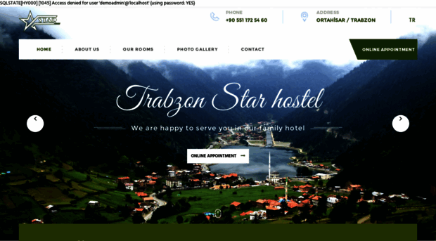 trabzonstarpansiyon.com