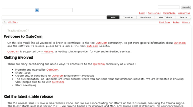 trac.qutecom.org