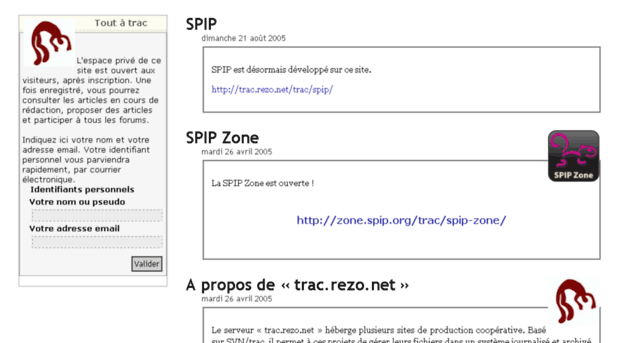 trac.rezo.net