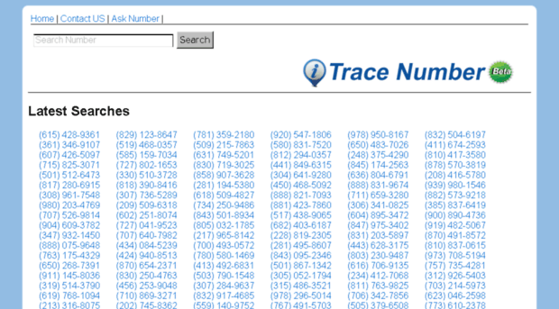 trace-number.com