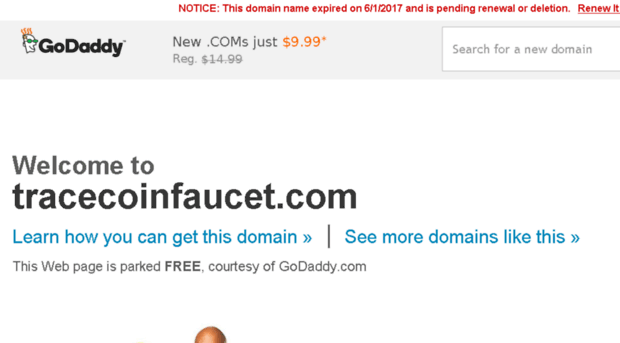 tracecoinfaucet.com