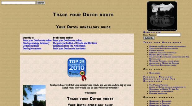 traceyourdutchroots.com