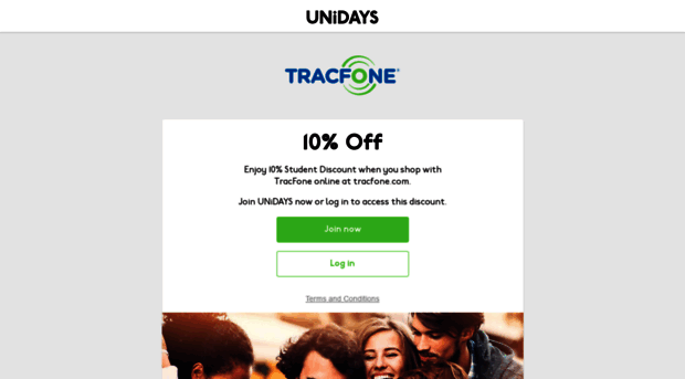 tracfone.myunidays.com