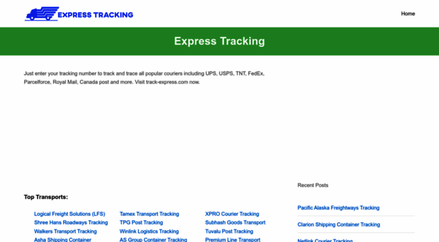 track-express.com