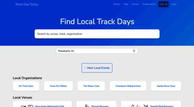 trackdaytoday.com