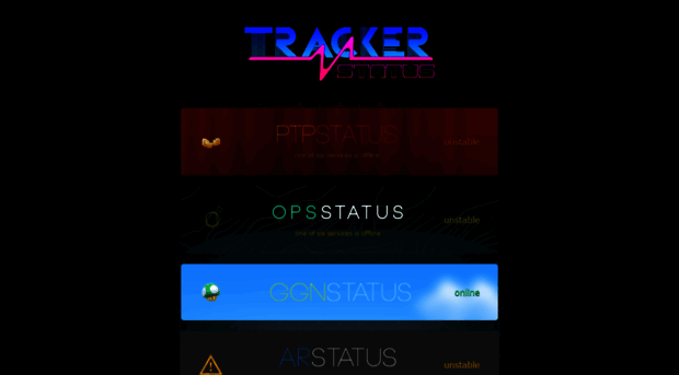 trackerstatus.info