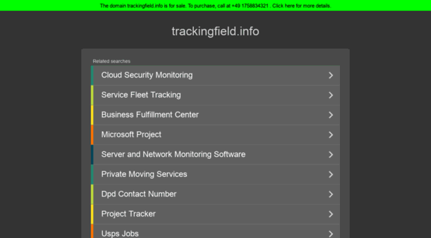trackingfield.info