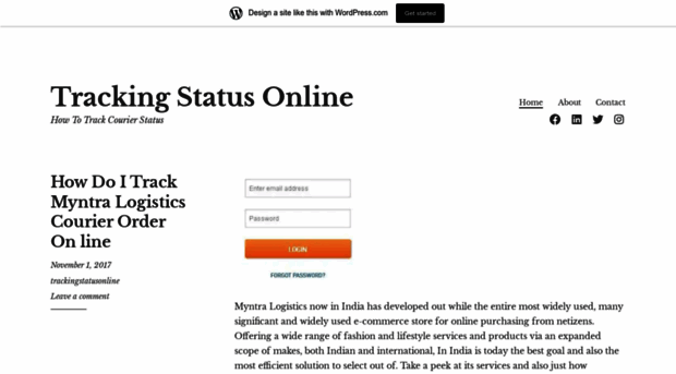 trackingstatusonline.wordpress.com