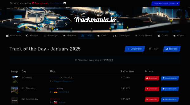 trackmania.io