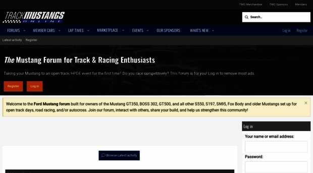 trackmustangsonline.com