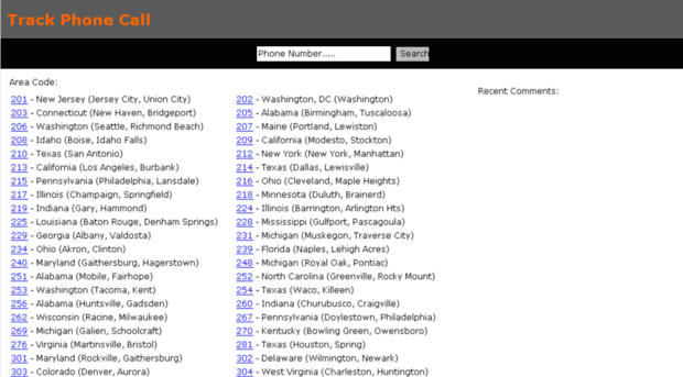 trackphonecall.org
