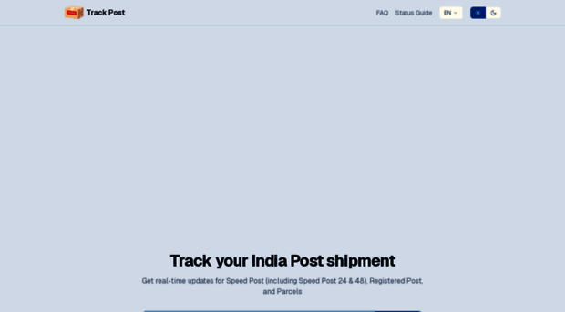 trackpost.in