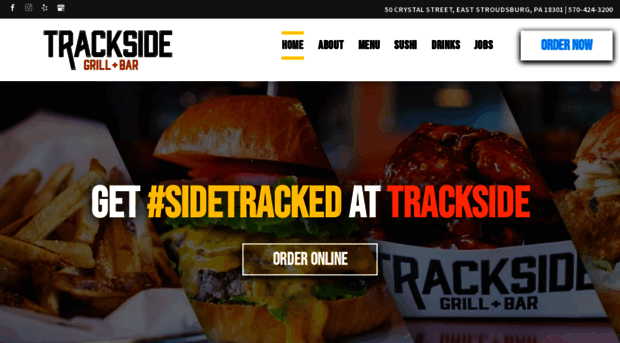 tracksidestationgrill.com